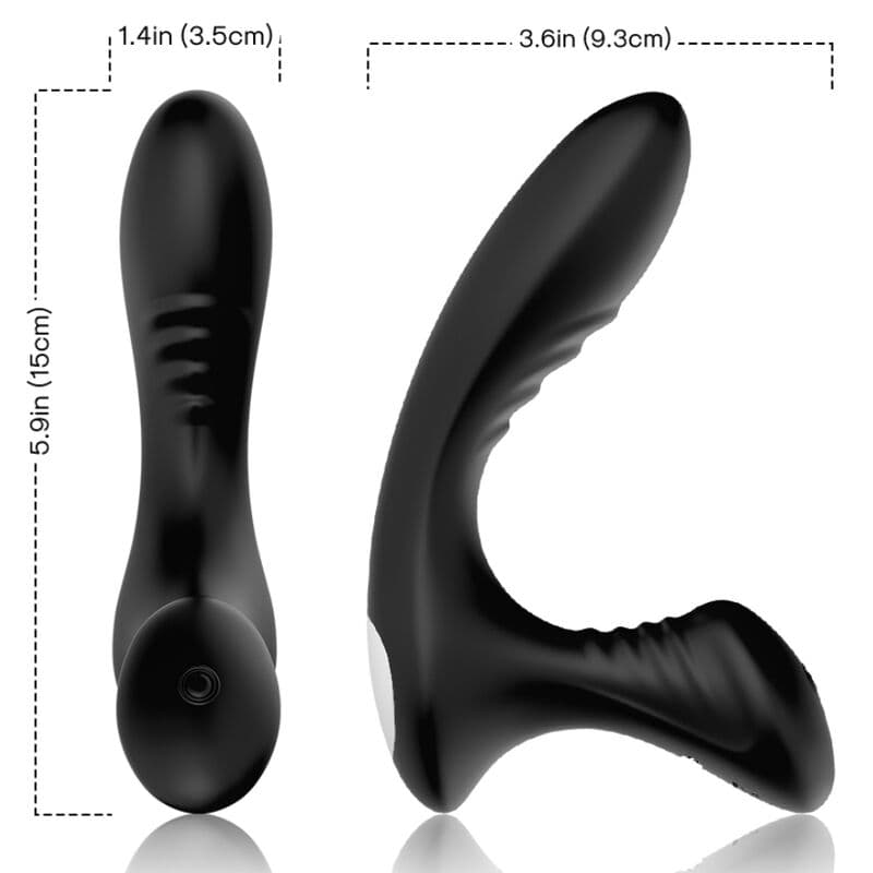 ARMONY - STORM VIBRATOR ANAL PROSTATE & PLUG REMOTE CONTROL BLACK thumb 2