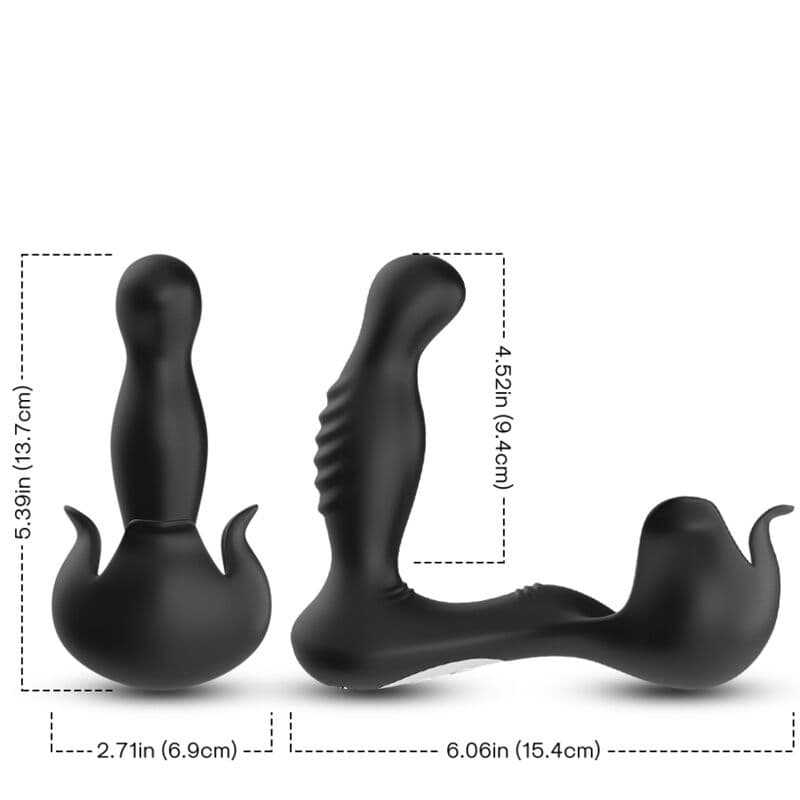 ARMONY - SURROUND VIBRATOR ANAL & STIMULATOR TESTICULOS REMOTE CONTROL BLACK thumb 3