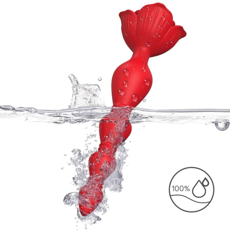 ARMONY - PINK VIBRATOR PAGODA & ANAL PLUG RED thumb 3