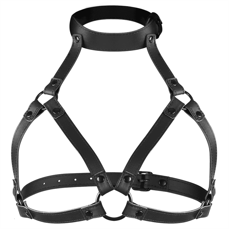 FETISH SUBMISSIVE BONDAGE - ADJUSTABLE CHEST HARNESS thumb 4