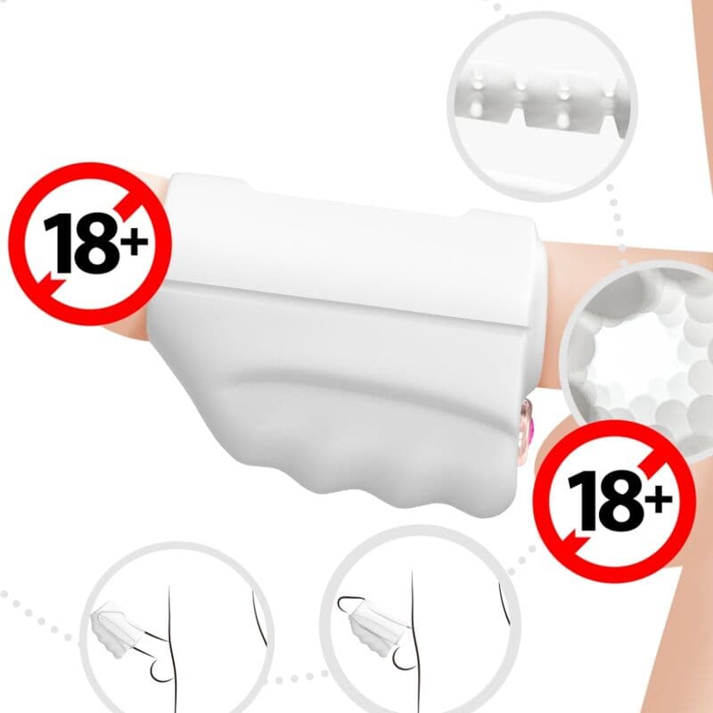ARMONY - MASTER MASTURBATOR & VIBRATOR WHITE thumb 4