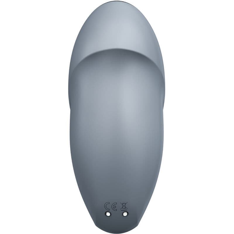 SATISFYER - TAP & CLIMAX 1 LAY-ON VIBRATOR GREY thumb 3