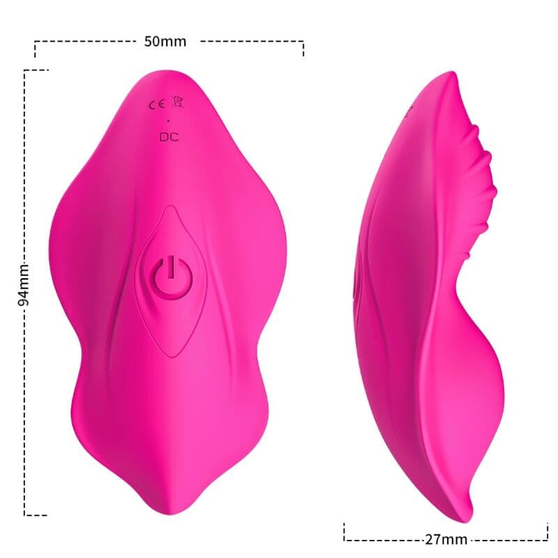 ARMONY - WHISPER WEARABLE PANTIES VIBRATOR REMOTE CONTROL FUCHSIA thumb 3