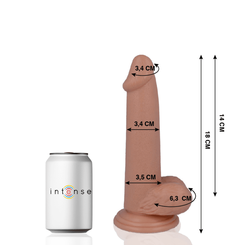 MR INTENSE - 10 REALISTIC COCK 18 CM -O- 3.4 CM thumb 2