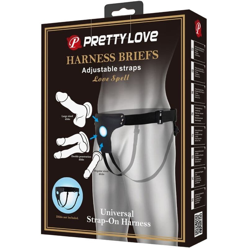 PRETTY LOVE - LOVE SPELL ADJUSTABLE STRAP HARNESS COMPLEMENT thumb 5