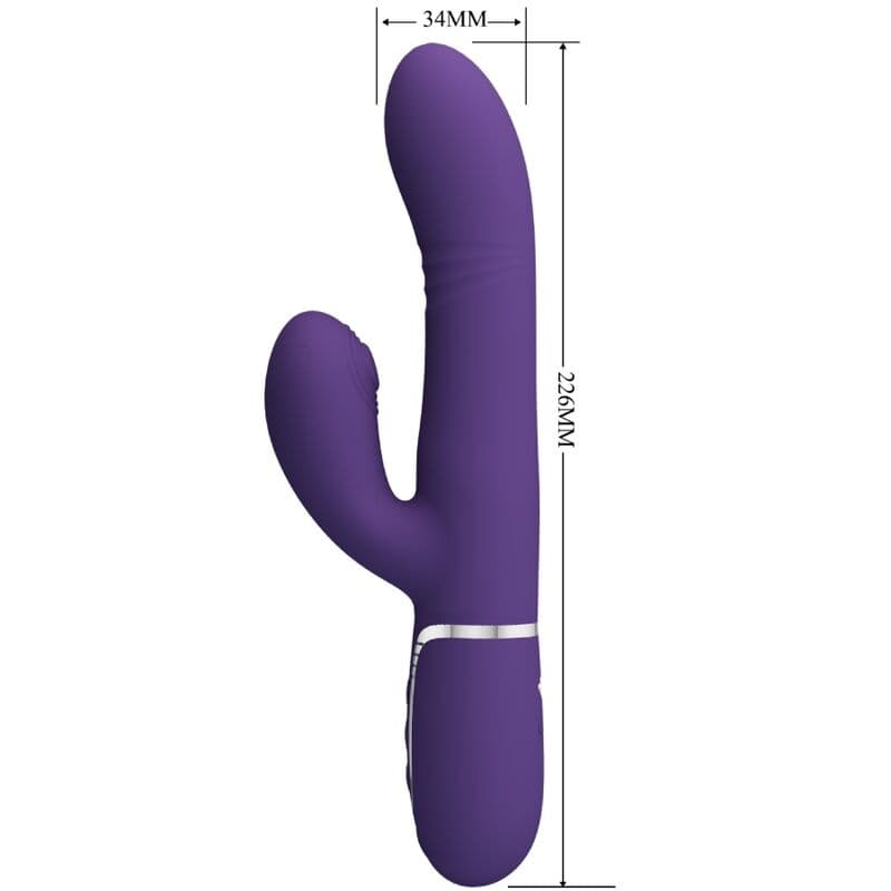 PRETTY LOVE - MULTIFUNCTION G-SPOT VIBRATOR PURPLE thumb 2