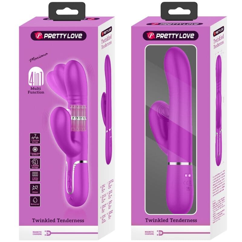 PRETTY LOVE - MULTIFUNCTION G-SPOT VIBRATOR FUCHSIA thumb 4