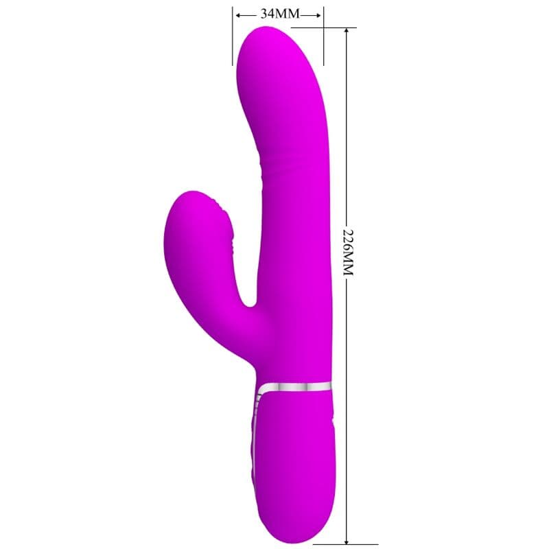 PRETTY LOVE - MULTIFUNCTION G-SPOT VIBRATOR FUCHSIA thumb 2