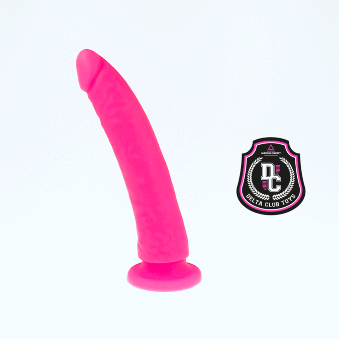 DELTA CLUB - TOYS PINK DILDO MEDICAL SILICONE 17 CM -O- 3 CM thumb 3