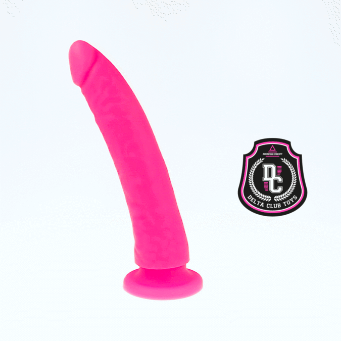 DELTA CLUB - TOYS PINK DILDO MEDICAL SILICONE 20 CM -O- 4 CM thumb 3