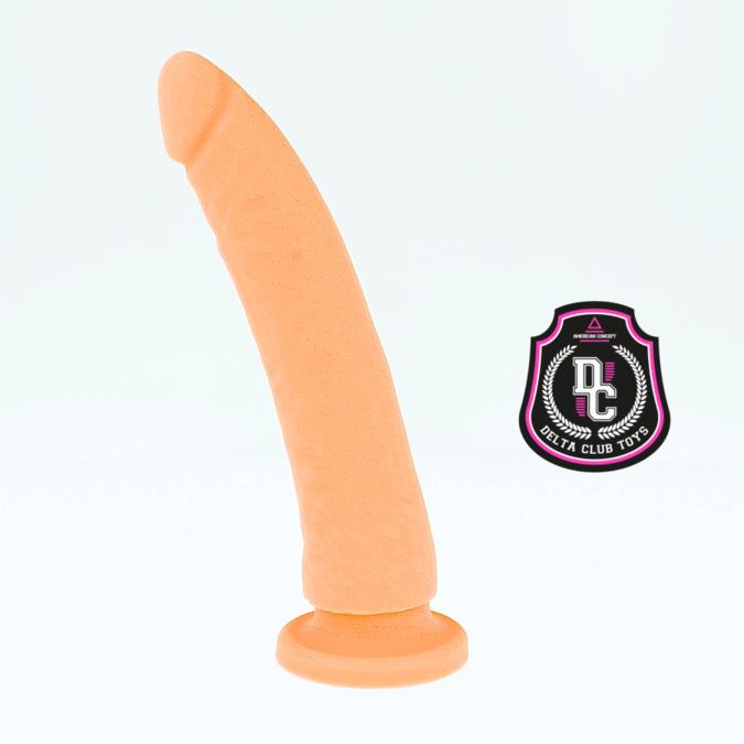 DELTA CLUB - TOYS NATURAL DILDO MEDICAL SILICONE 23 CM -O- 4.5 CM thumb 3