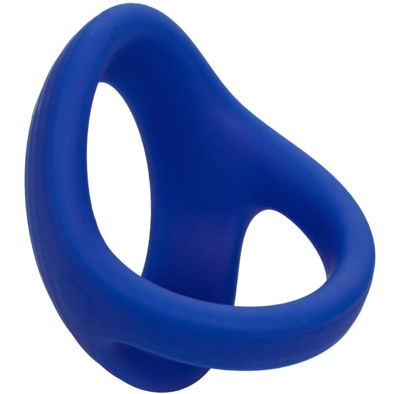 CALEXOTICS - ADMIRAL COCK BALL DUAL RING BLUE thumb 2