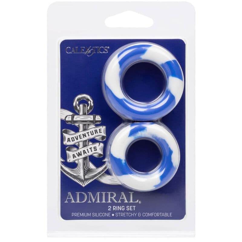 CALEXOTICS - ADMIRAL SET 2 PENIS RINGS thumb 4