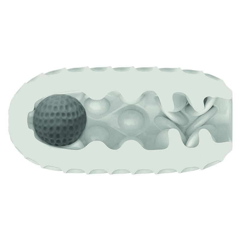 CALEXOTICS - BOUNDLESS REVERSIBLE SQUISHY BALL STROKE YELLOW thumb 10