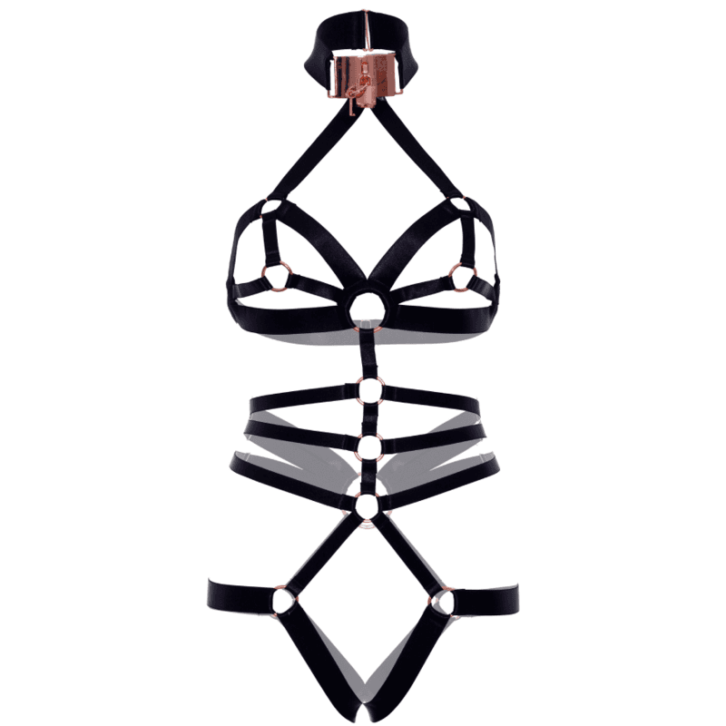 LEG AVENUE - CROTCHLESS ELASTIC BODY HARNESS thumb 5