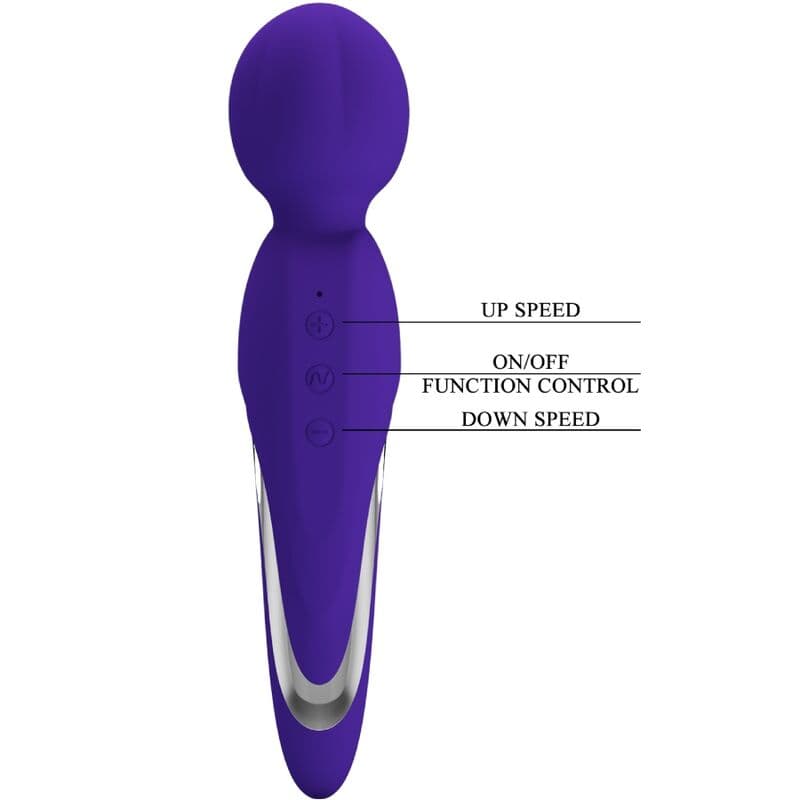 PRETTY LOVE - WALTER VIBRATOR WAND PURPLE thumb 6