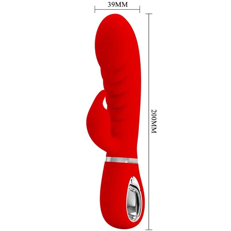 PRETTY LOVE - PRESCOTT MULTIFUNCTION G-SPOT VIBRATOR RED thumb 5