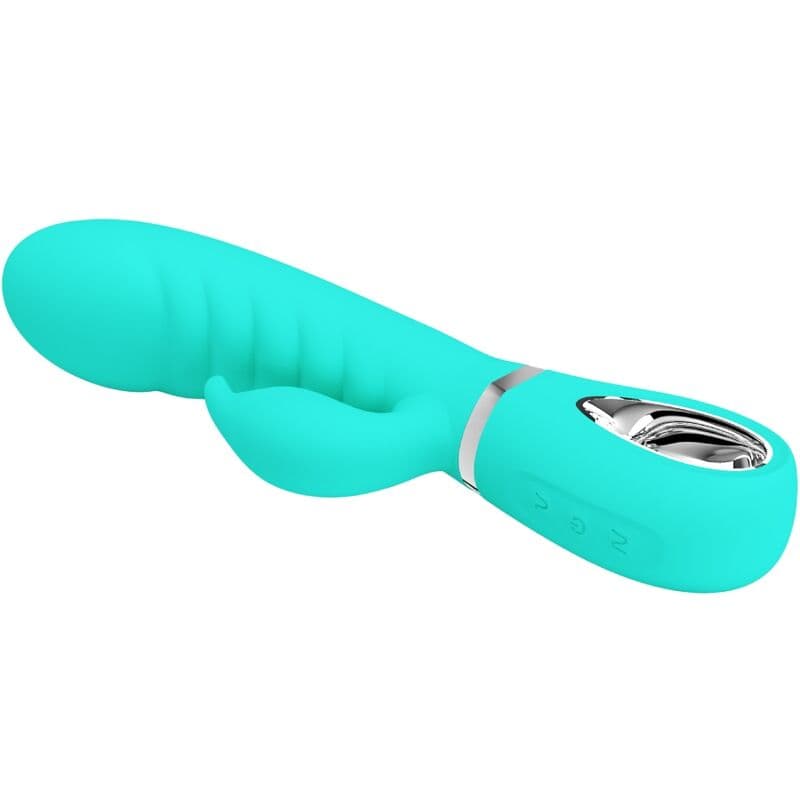 PRETTY LOVE - PRESCOTT MULTIFUNCTION G-SPOT VIBRATOR AQUA GREEN thumb 3