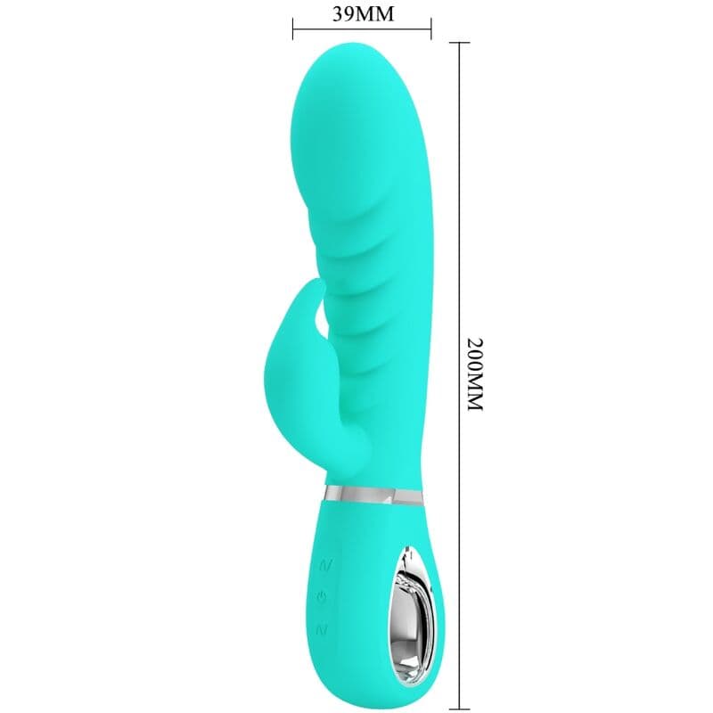 PRETTY LOVE - PRESCOTT MULTIFUNCTION G-SPOT VIBRATOR AQUA GREEN thumb 5