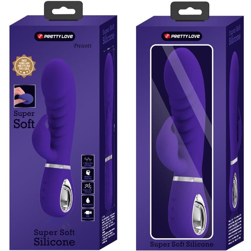 PRETTY LOVE - PRESCOTT MULTIFUNCTION G-SPOT VIBRATOR PURPLE thumb 9