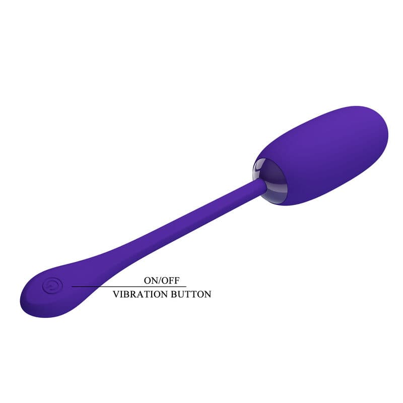 PRETTY LOVE - JULIUS WATERPROOF-RECHARGEABLE VIBRATING EGG PURPLE thumb 7