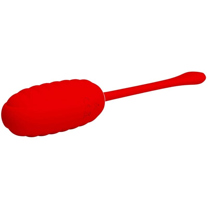 PRETTY LOVE - KIRK RECHARGEABLE VIBRATING EGG RED thumb 5