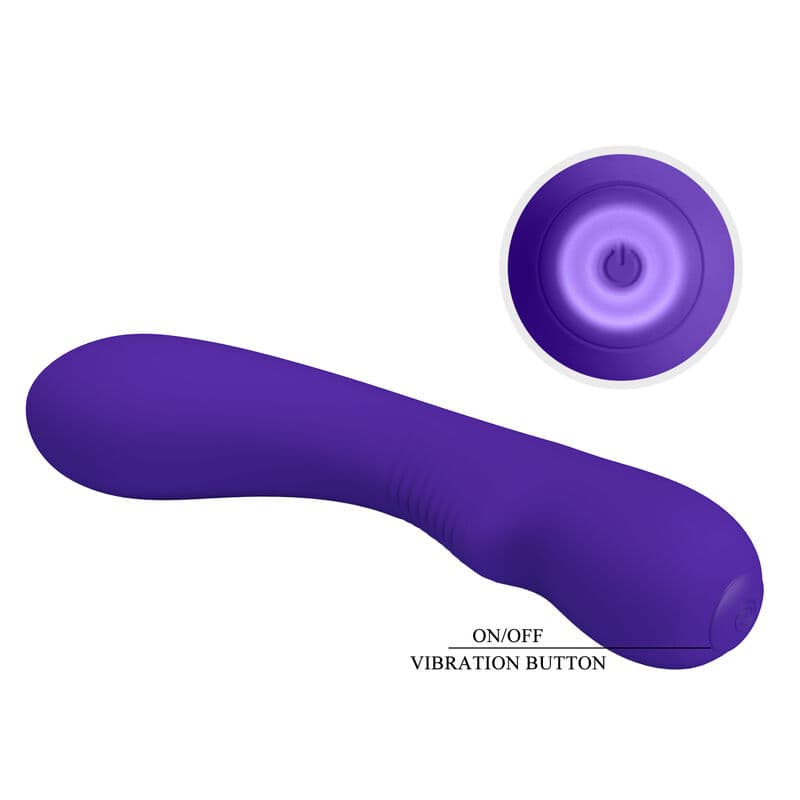 PRETTY LOVE - PRESCOTT RECHARGEABLE VIBRATOR PURPLE thumb 6