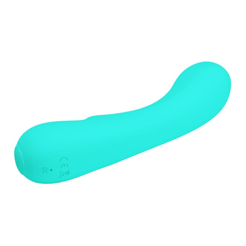 PRETTY LOVE - PRESCOTT RECHARGEABLE VIBRATOR AQUA GREEN thumb 3