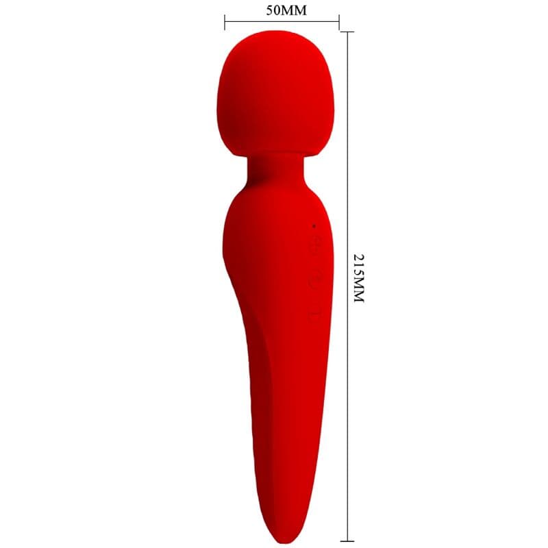 PRETTY LOVE - MEREDITH MASSAGER 12 VIBRATION MODES RED thumb 6