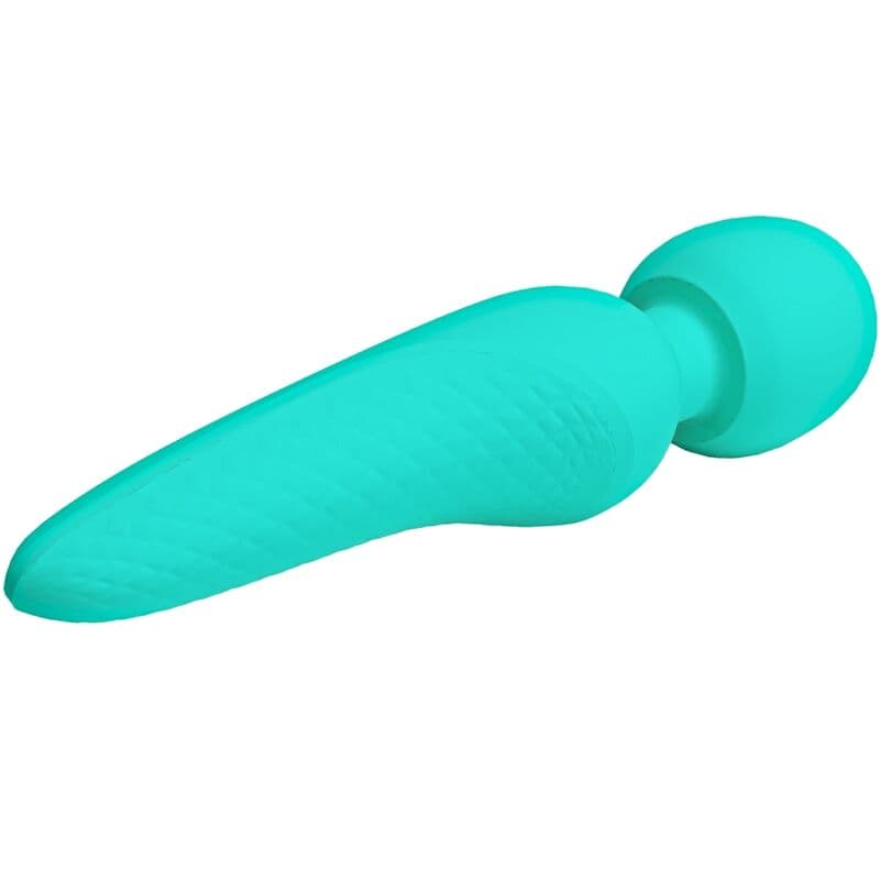 PRETTY LOVE - MEREDITH MASSAGER 12 VIBRATION MODES AQUA GREEN thumb 4
