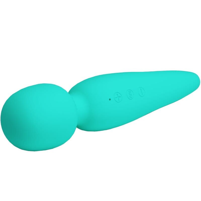 PRETTY LOVE - MEREDITH MASSAGER 12 VIBRATION MODES AQUA GREEN thumb 3