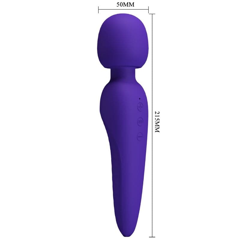 PRETTY LOVE - MEREDITH MASSAGER 12 VIBRATION MODES PURPLE thumb 6