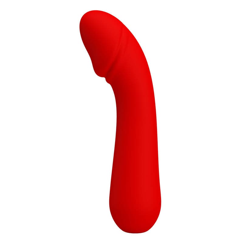 PRETTY LOVE - CETUS RECHARGEABLE VIBRATOR RED thumb 2