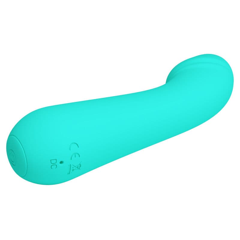 PRETTY LOVE - CETUS RECHARGEABLE VIBRATOR AQUA GREEN thumb 5