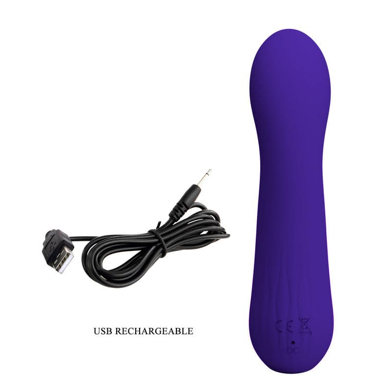 PRETTY LOVE - FAUN RECHARGEABLE VIBRATOR PURPLE thumb 8