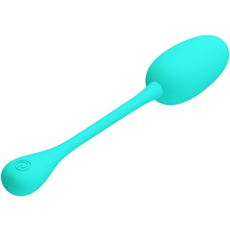 PRETTY LOVE - KNUCKER WATER GREEN RECHARGEABLE VIBRATING EGG thumb 2
