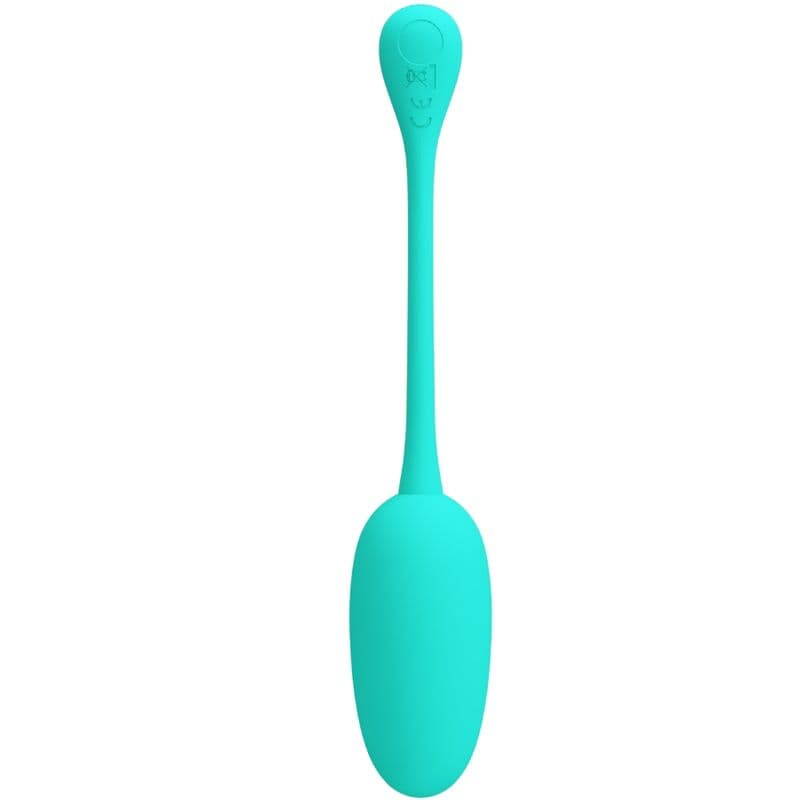 PRETTY LOVE - KNUCKER WATER GREEN RECHARGEABLE VIBRATING EGG thumb 5