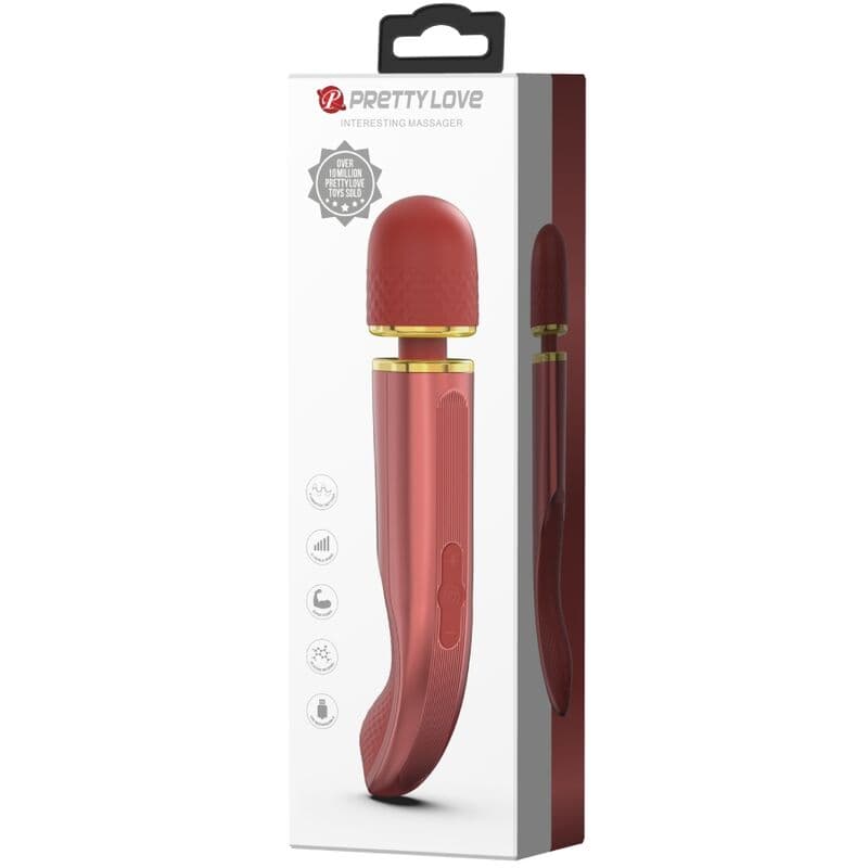 PRETTY LOVE - MASSAGER 7 VIBRATION MODES PINK thumb 10