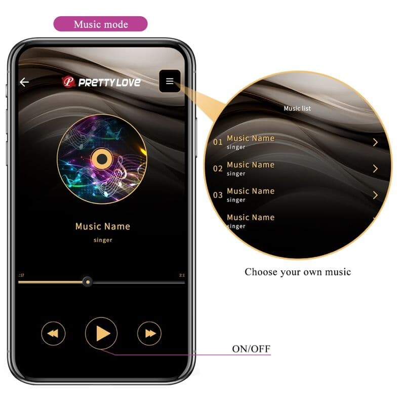 PRETTY LOVE - JAYLEEN VIBRATOR APP REMOTE CONTROL PURPLE thumb 18
