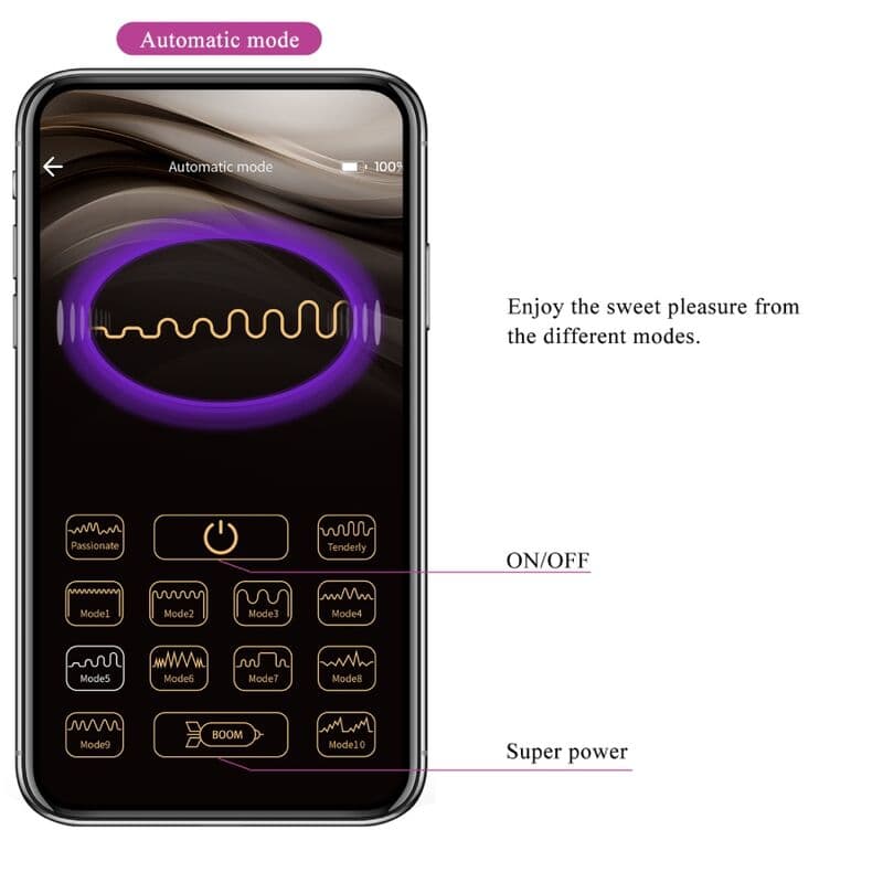 PRETTY LOVE - JAYLEEN VIBRATOR APP REMOTE CONTROL PURPLE thumb 17