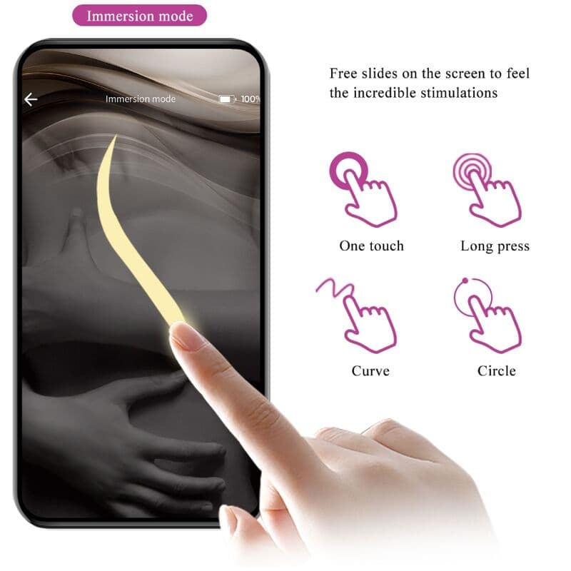 PRETTY LOVE - CATALINA VIBRATOR APP REMOTE CONTROL PURPLE thumb 19