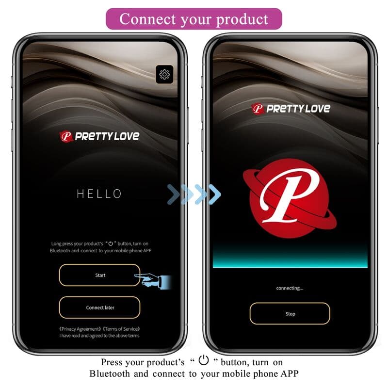 PRETTY LOVE - CATALINA VIBRATOR APP REMOTE CONTROL PURPLE thumb 14