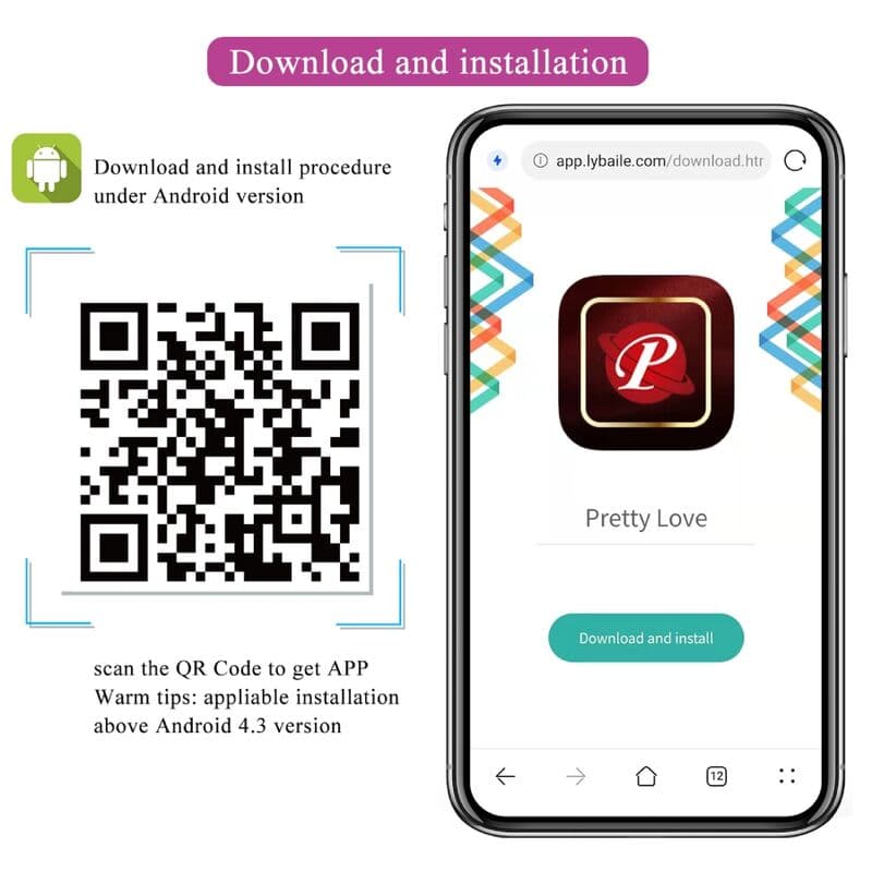 PRETTY LOVE - JEFFERSON APP CONTROLLED ANAL PLUG PURPLE thumb 10
