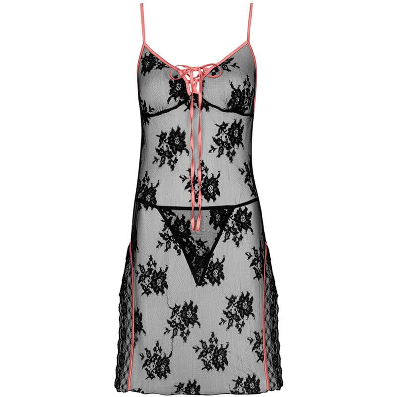 LIVCO CORSETTI FASHION - KARONIN LC 90628 SHIRT + PANTY BLACK thumb 2