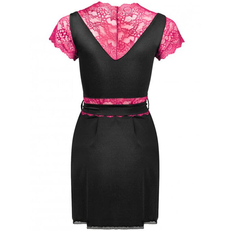 LIVCO CORSETTI FASHION - KUMIKO LC 90428 DRESSING GOWN + PANTY BLACK L/XL thumb 4