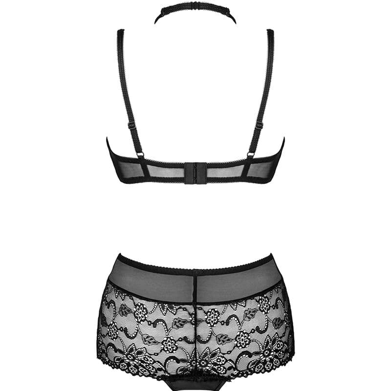 LIVCO CORSETTI FASHION - LINERA FOR THE SENSES COLLECTION BRA + PANTY BLACK L/XL thumb 4