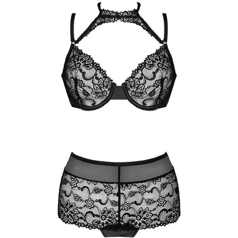 LIVCO CORSETTI FASHION - LINERA FOR THE SENSES COLLECTION BRA + PANTY BLACK L/XL thumb 3