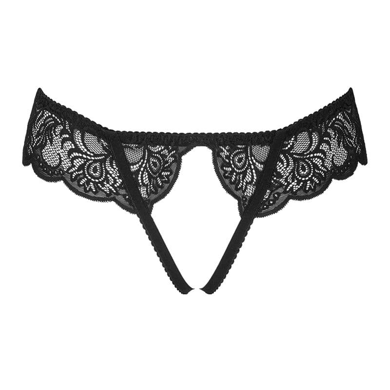 LIVCO CORSETTI FASHION - LOVE STORY LC 90679 PANTY CROTCHLESS BLACK thumb 4