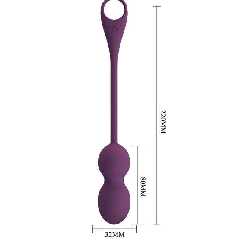 PRETTY LOVE - ELVIRA KEGEL BALLS APP REMOTE CONTROL PURPLE thumb 4