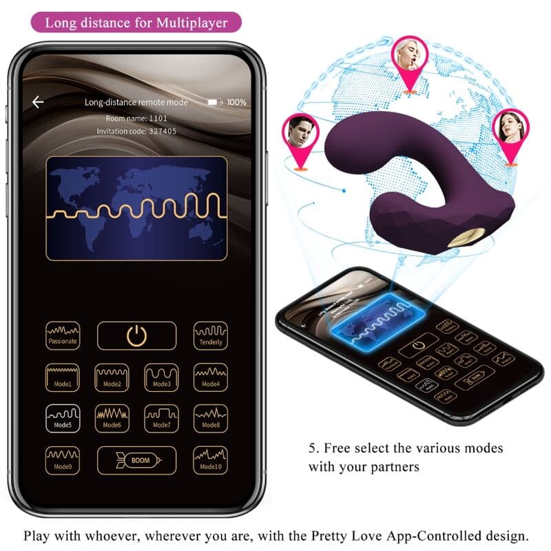 PRETTY LOVE - BILLY VIBRATION REMOTE CONTROL PURPLE FREE APP thumb 11